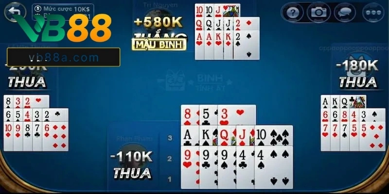 Mậu binh Vb88 hiện là một trong những game bài được đánh giá cao nhất trên thị trường cá cược trực tuyến Mậu Binh Vb88